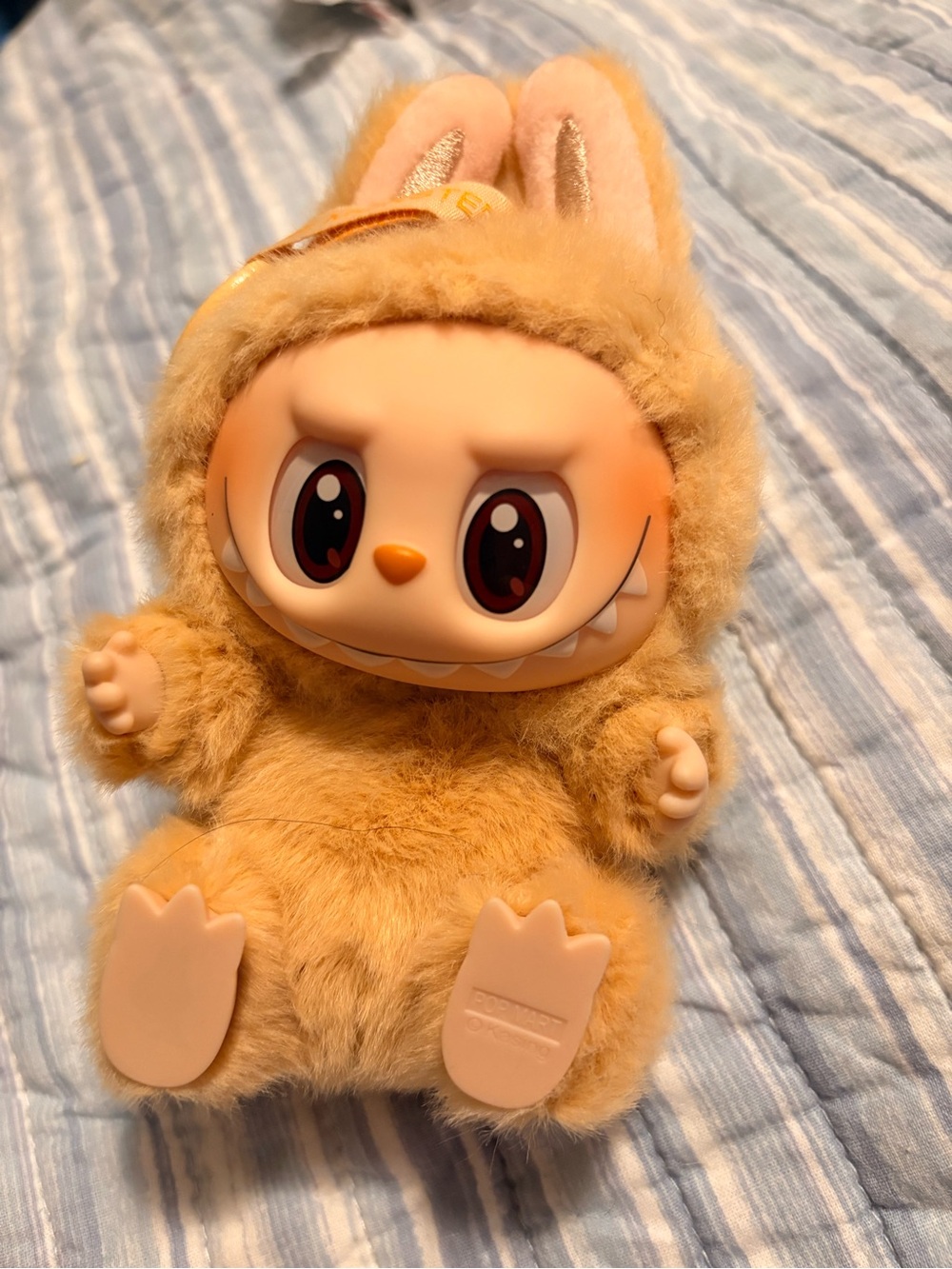 POP MART LABUBU The Monsters Have a Seat BABA Vinyl Plush Pendant